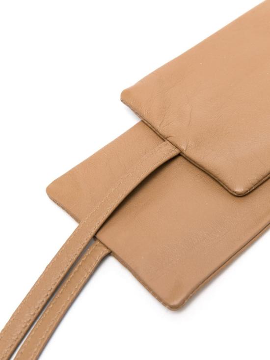 25SS 펄링바이지아니 와이드 벨트 CINTURAGEISHA NAPPACARAMEL Brown - FURLING BY GIANI