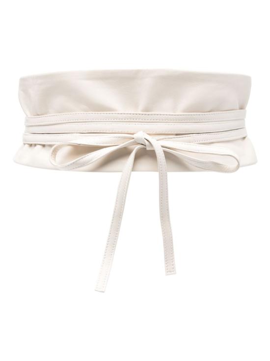 25SS 펄링바이지아니 와이드 벨트 CINTURAGEISHA NAPPAMERINGA White