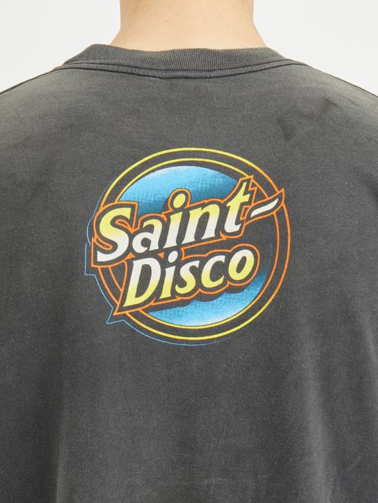 25FW 세인트 미카엘 긴팔 티셔츠 LSMHR80000C40 Black - SAINT MXXXXXX