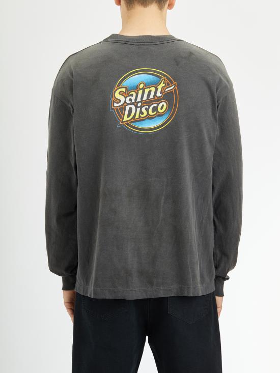 25FW 세인트 미카엘 긴팔 티셔츠 LSMHR80000C40 Black - SAINT MXXXXXX