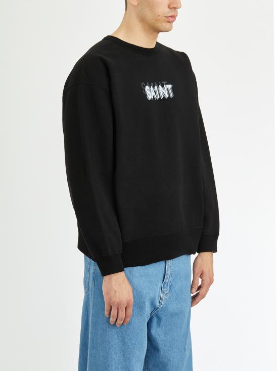 25FW 세인트 미카엘 긴팔 티셔츠 LSMHR80000044 Black - SAINT MXXXXXX