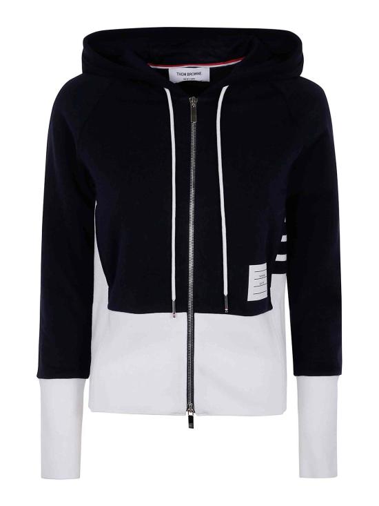  톰브라운 스웨터 FJT382A03037415 Blue - THOM BROWNE