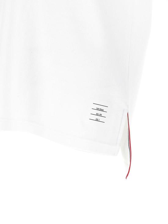  톰브라운 폴로 티셔츠 MJP209AJ0199100 White - THOM BROWNE