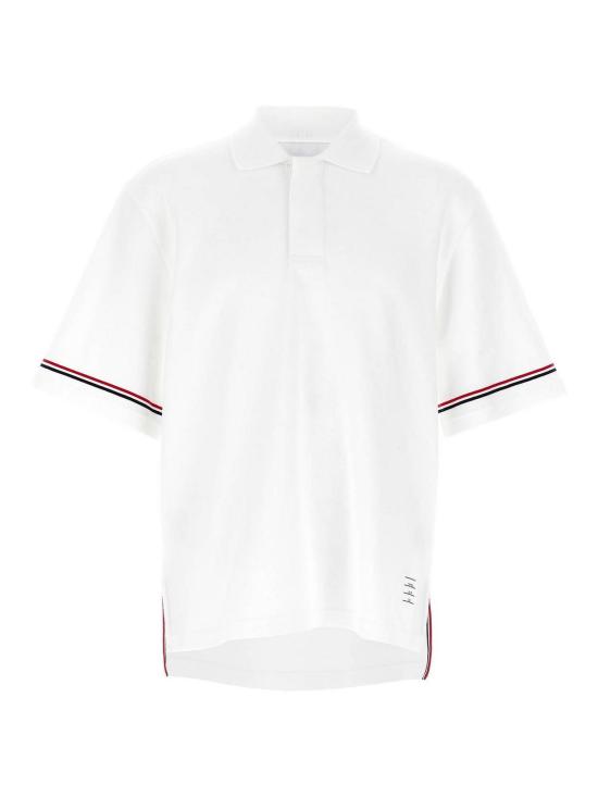  톰브라운 폴로 티셔츠 MJP209AJ0199100 White