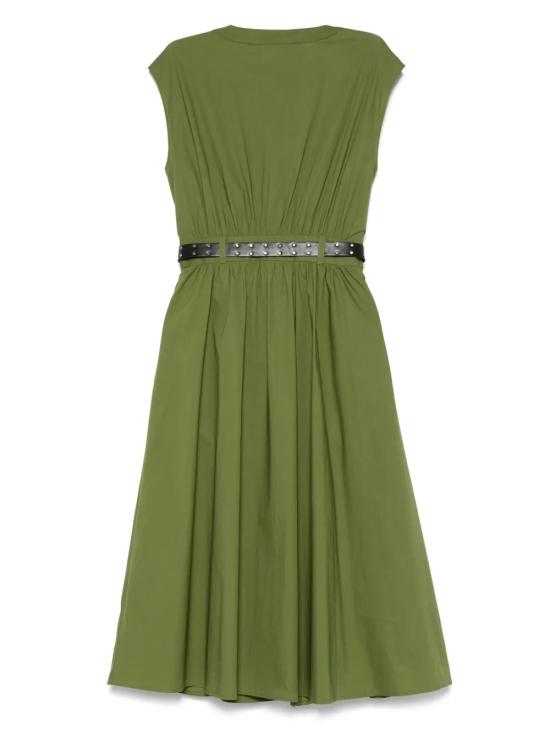 25SS 마이클 코어스 미디 원피스 MS5830KF4C340 Green - MICHAEL KORS