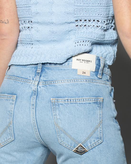 25SS 로이로져스 스트레이트 팬츠 ROG0001D6862923 C0999 DENIM CHIARO - ROY ROGER'S