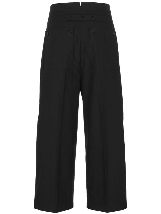 25SS 구찌 스트레이트 팬츠 816236 Z7AL51000 Black - GUCCI