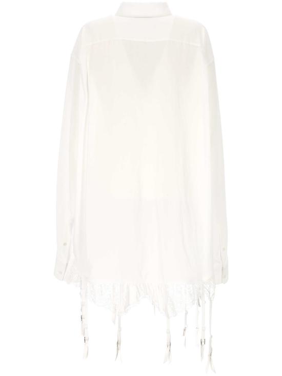 25SS 발렌시아가 블라우스 831656 TRO379000 White - BALENCIAGA