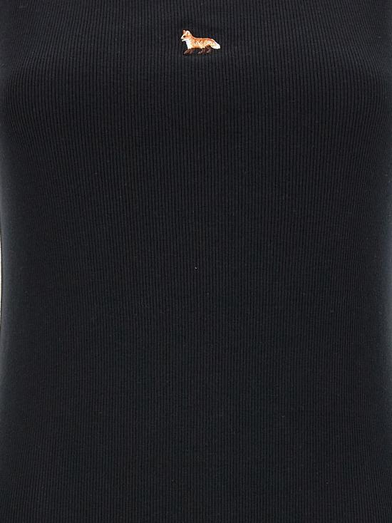 25SS 메종키츠네 롱 원피스 MW01602KJ0125P199 BLACK DOM - MAISON KITSUNE