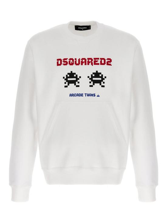  디스퀘어드2 긴팔 티셔츠 S74GU0730S25516100 White