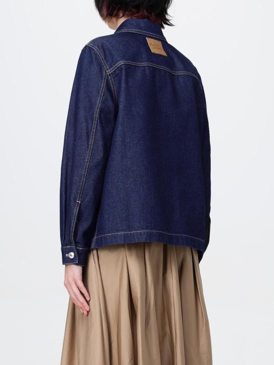 25SS 메종키츠네 데님 자켓 OW02136WW0081P470 INDIGO DOM - MAISON KITSUNE