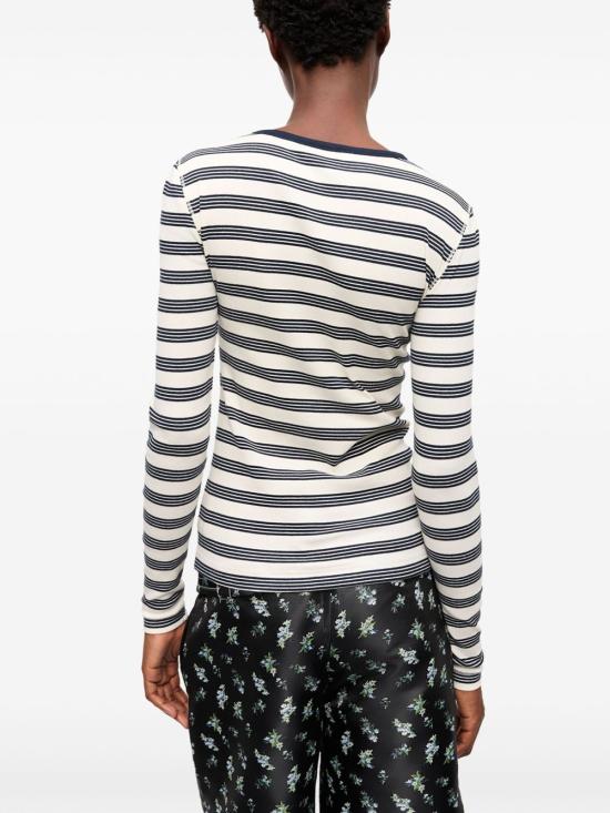 25SS 가니 긴팔 티셔츠 T4145683 SKY CAPTAIN DOM - GANNI