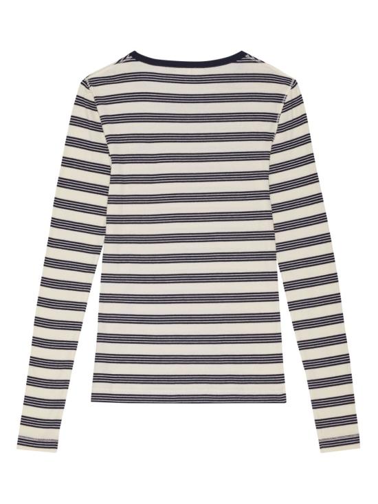 25SS 가니 긴팔 티셔츠 T4145683 SKY CAPTAIN DOM - GANNI