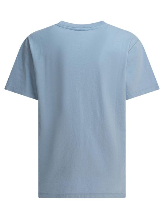 25SS 가니 반팔 티셔츠 T4155326 SOFT CHAMBRAY DOM - GANNI