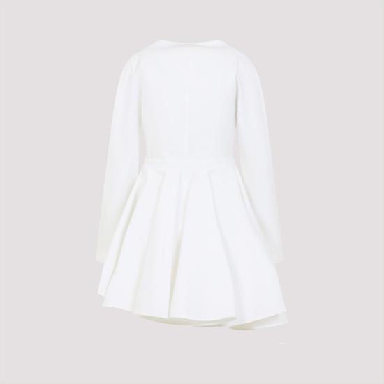 25SS 알라이아 원피스 AA9R2618T447A White - ALAIA