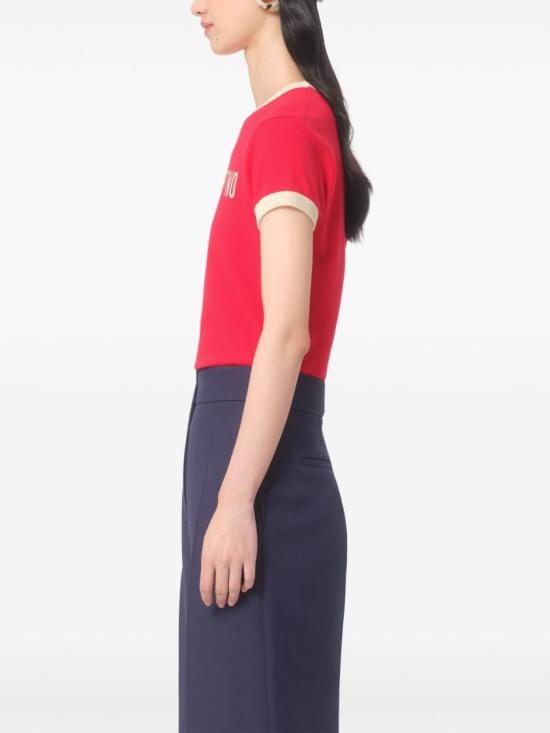 25SS 발렌티노 가라바니 탑 BMG24D970 Red - VALENTINO GARAVANI