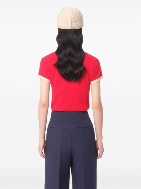 25SS 발렌티노 가라바니 탑 BMG24D970 Red - VALENTINO GARAVANI