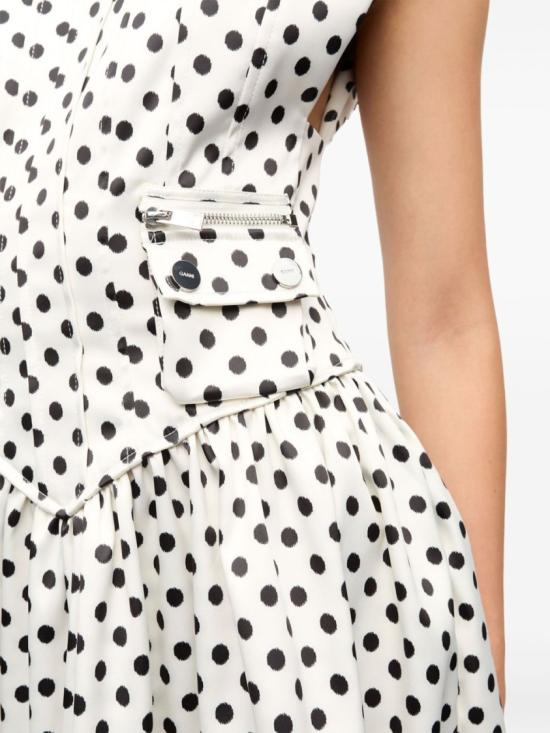 25SS 가니 원피스 W0363 White - GANNI