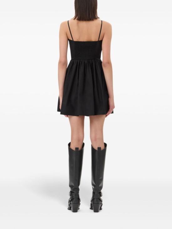 25SS 가니 숏 원피스 W0194 Black - GANNI