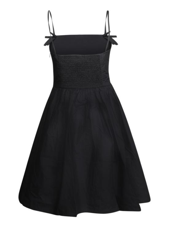 25SS 가니 숏 원피스 W0194 099 Black - GANNI