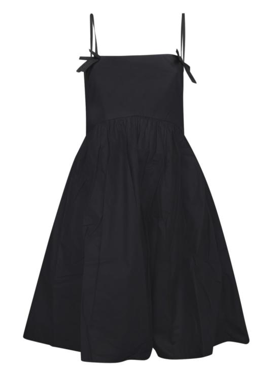 25SS 가니 숏 원피스 W0194 099 Black