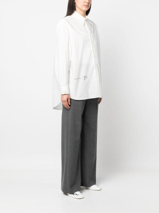 25SS MM6 메종마르지엘라 탑 S52DL0204 White - MM6 MAISON MARGIELA