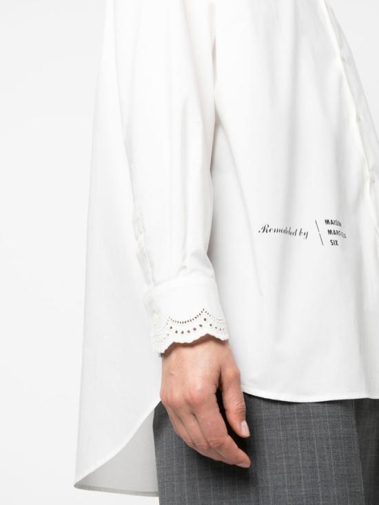 25SS MM6 메종마르지엘라 탑 S52DL0204 White - MM6 MAISON MARGIELA