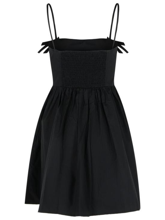 25SS 가니 숏 원피스 W0194 099 Black - GANNI