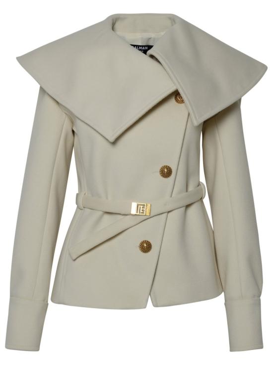  발망 자켓 BF0TE160WB72 0FA Neutrals