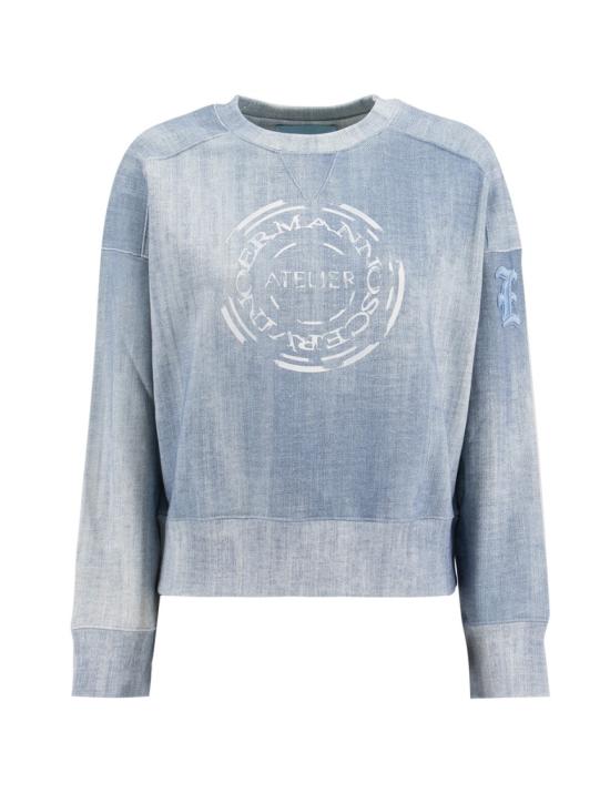  에르마노 설비노 긴팔 티셔츠 D425L334LGFCT S4022 White