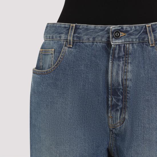 25SS 알라이아 데님 팬츠 AA9P1142T536A Blue - ALAIA