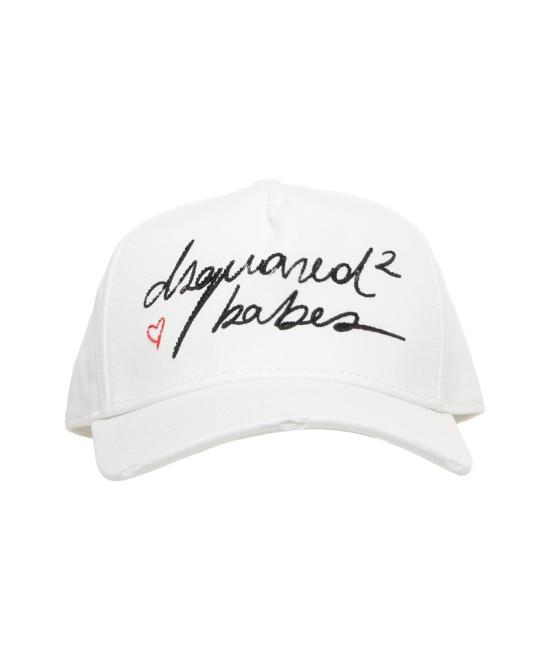 25SS 디스퀘어드2 모자 BCW0165 05C00001 White