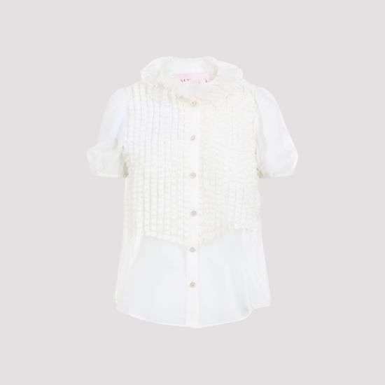 25SS 발렌티노 가라바니 탑 6B3AA0A52UP White - VALENTINO GARAVANI