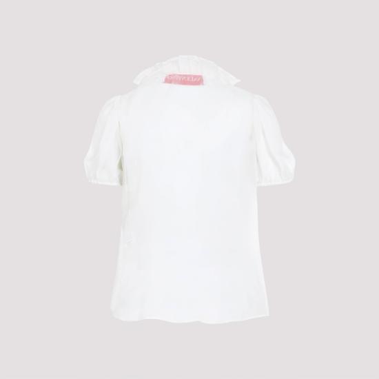 25SS 발렌티노 가라바니 탑 6B3AA0A52UP White - VALENTINO GARAVANI