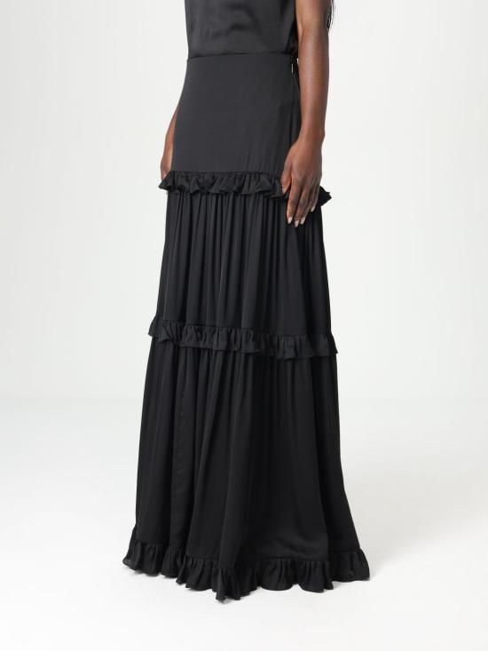 25SS 생로랑 스커트 823069Y720W 1000 Black - SAINT LAURENT