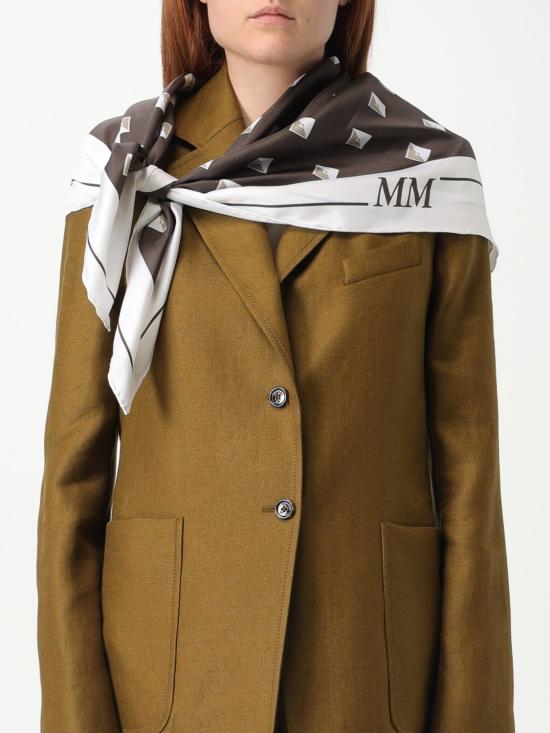 25SS 막스마라 머플러/스카프 2516541027600 001 Brown - MAX MARA