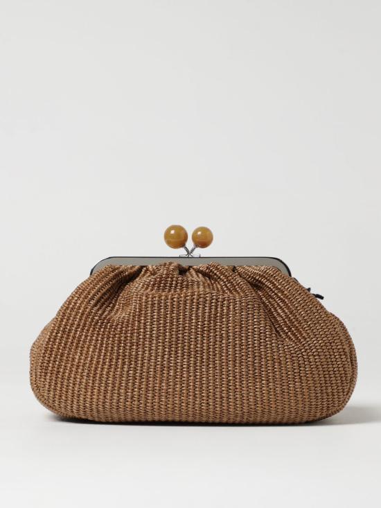 25SS 위켄드막스마라 클러치/파우치 2515511085600 019 Burnt