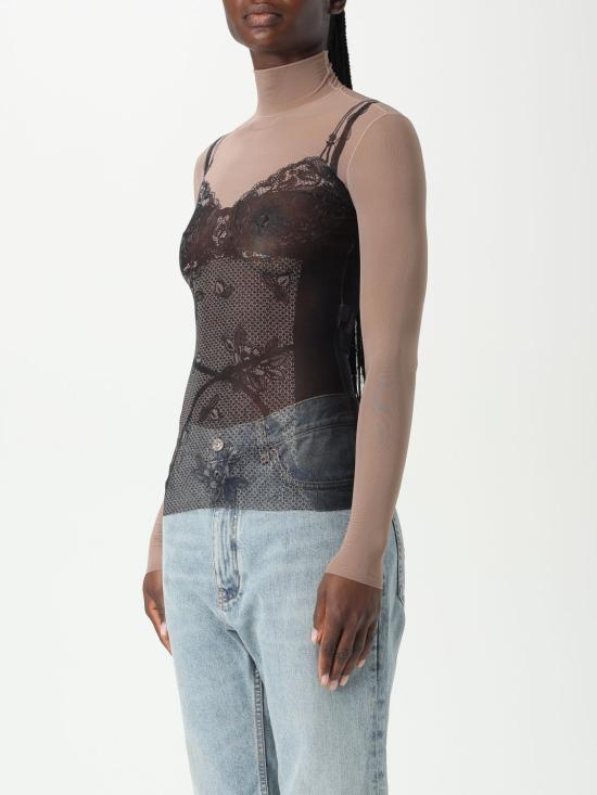 25FW 발렌시아가 민소매 티셔츠 8292144F4B4 1094 Black - BALENCIAGA