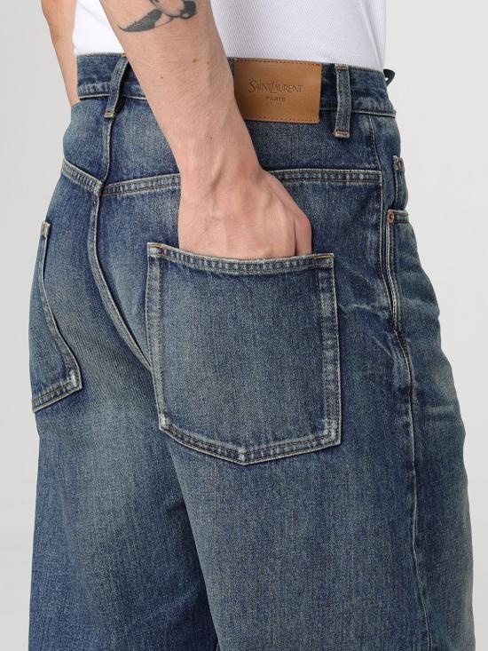 25FW 생로랑 데님 팬츠 821989Y11YF 4236 Denim - SAINT LAURENT