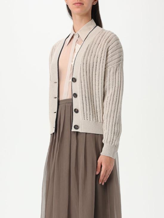 25SS 브루넬로 쿠치넬리 가디건 MSB582016 C9731 Beige - BRUNELLO CUCINELLI