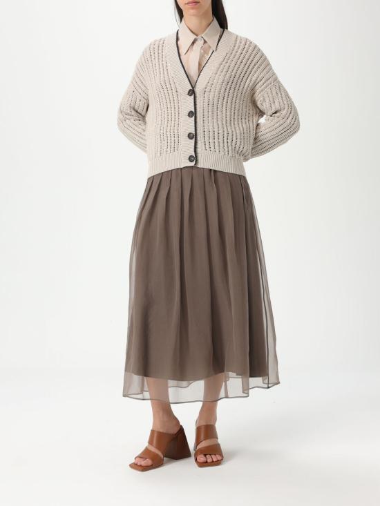 25SS 브루넬로 쿠치넬리 가디건 MSB582016 C9731 Beige - BRUNELLO CUCINELLI