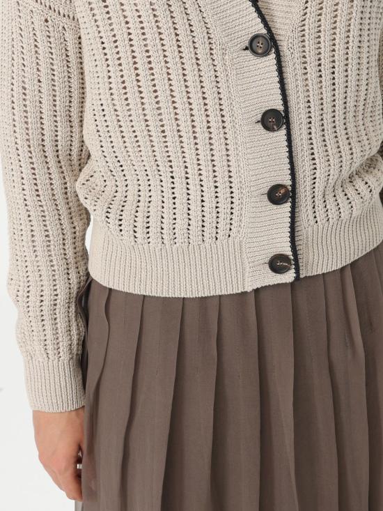 25SS 브루넬로 쿠치넬리 가디건 MSB582016 C9731 Beige - BRUNELLO CUCINELLI