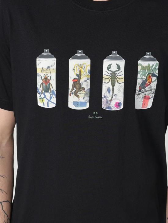 25SS PS 바이 폴스미스 반팔 티셔츠 M2R011RPP5080 79 Black - PS BY PAUL SMITH