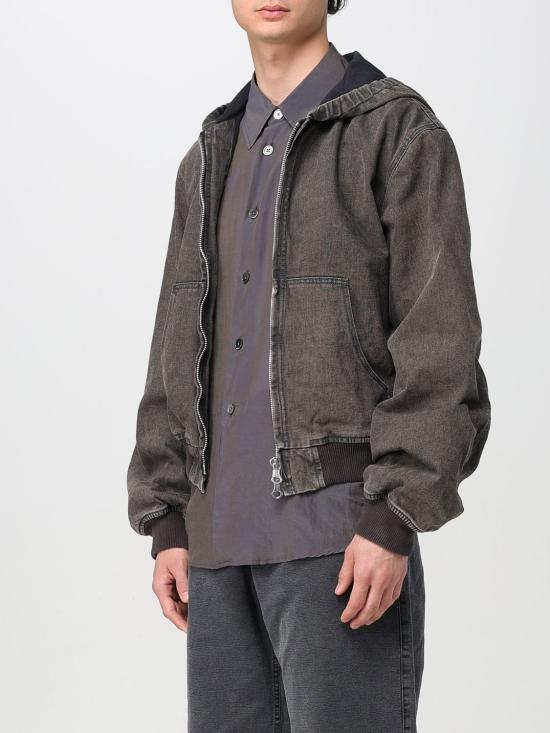 25SS 아워레가시 집업 니트 M2251BBC Black - OUR LEGACY