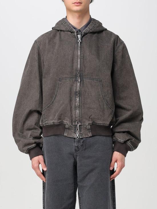 25SS 아워레가시 집업 니트 M2251BBC Black