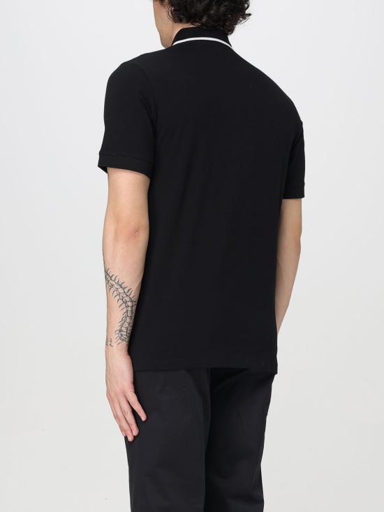 25SS 칼라거펠트 폴로 티셔츠 KM745015552221 990 Black - KARL LAGERFELD