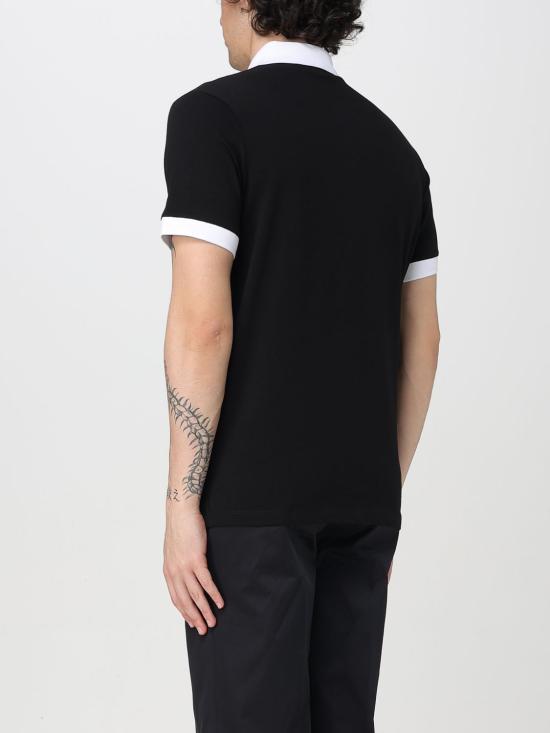 25FW 칼라거펠트 폴로 티셔츠 KM745017552235 990 Black - KARL LAGERFELD