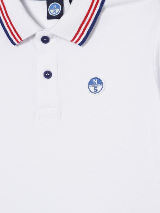 25FW [키즈] 노스세일스 폴로 셔츠 795090 0101 White - NORTH SAILS