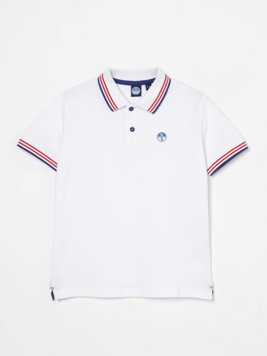 25FW [키즈] 노스세일스 폴로 셔츠 795090 0101 White