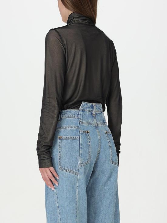  마르지엘라 탑 S51NA0099STJ398 961 Black - MAISON MARGIELA